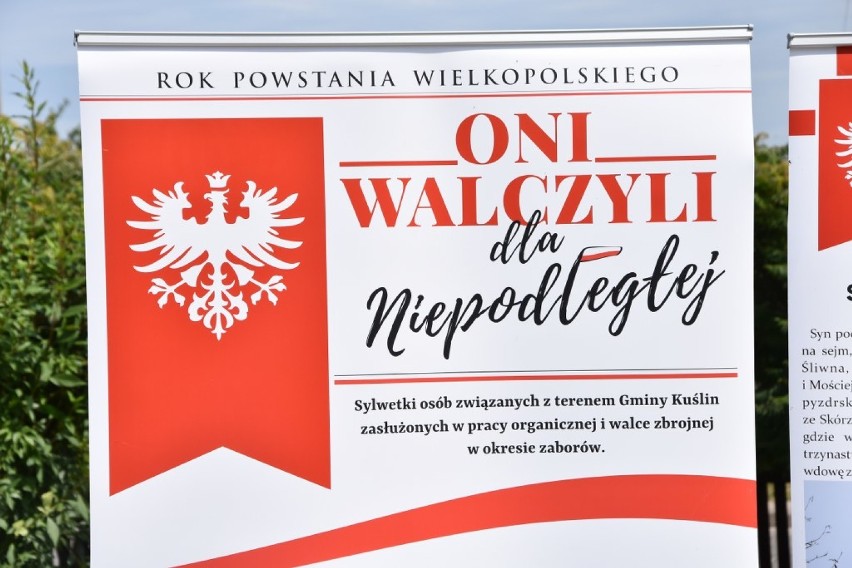 Gmina Kuślin. W Chraplewie odsłonięto mural upamiętniający Powstańców Wielkopolskich [ZDJĘCIA]