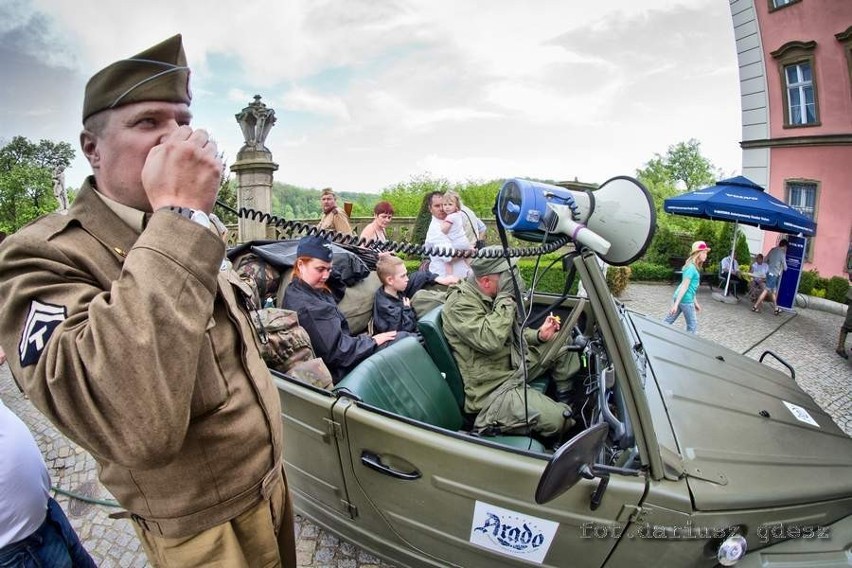 Militarne popołudnie w zamku Książ (zdjęcia i film)