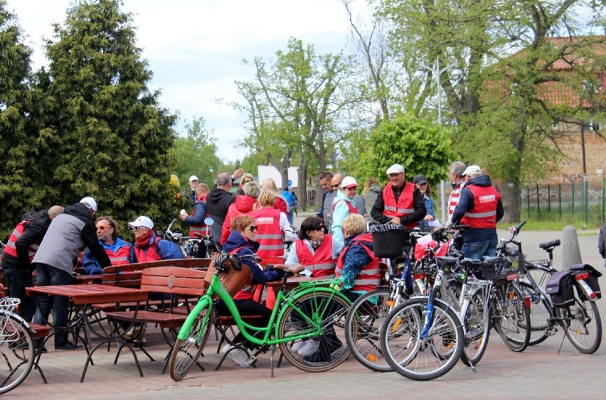 Rajd rowerowy z biało - czerwoną. Zbąszyń - Nowa Wieś Zbąska - Zbąszyń  - 3 maja 2019