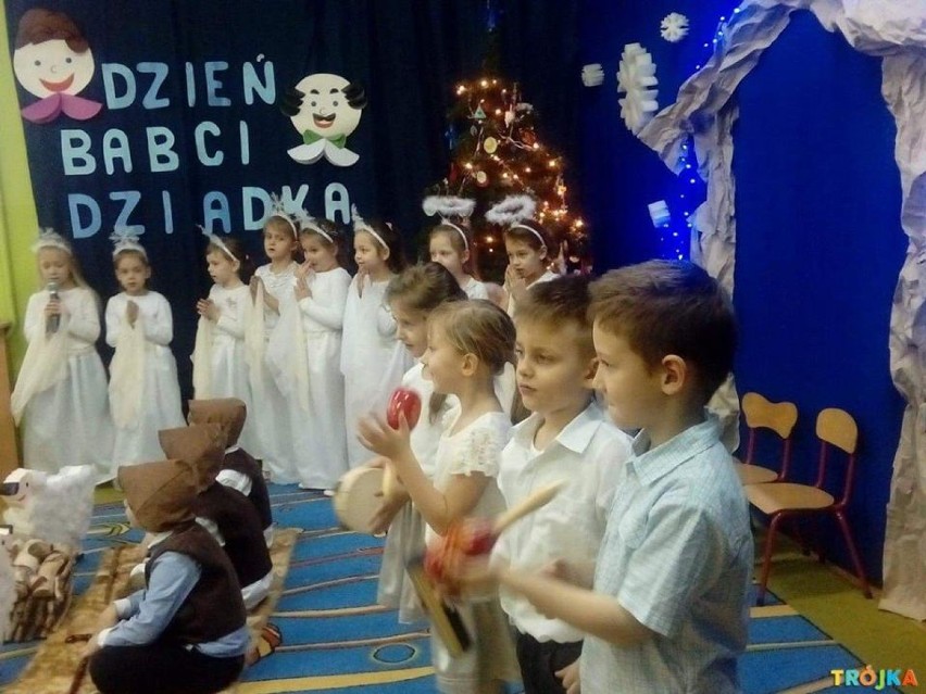 Uroczystości z okazji Dnia Babci i Dziadka w przedszkolu nr 3 w Wągrowcu