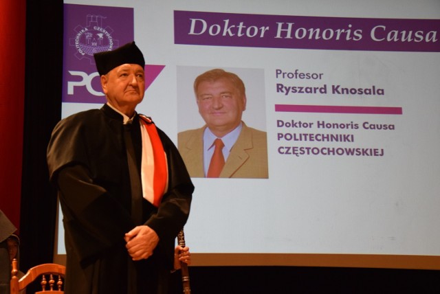 Uroczystość nadania tytułu doktora honoris causa prof. Ryszardowi Knosali