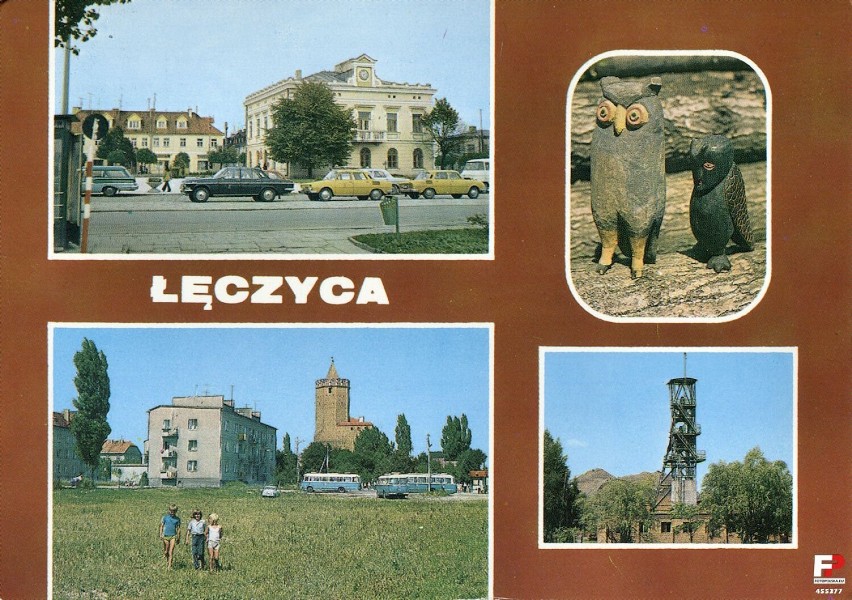 Pocztówka z lat 1972-1974. Na zdjęciu widać widok na zamek,...