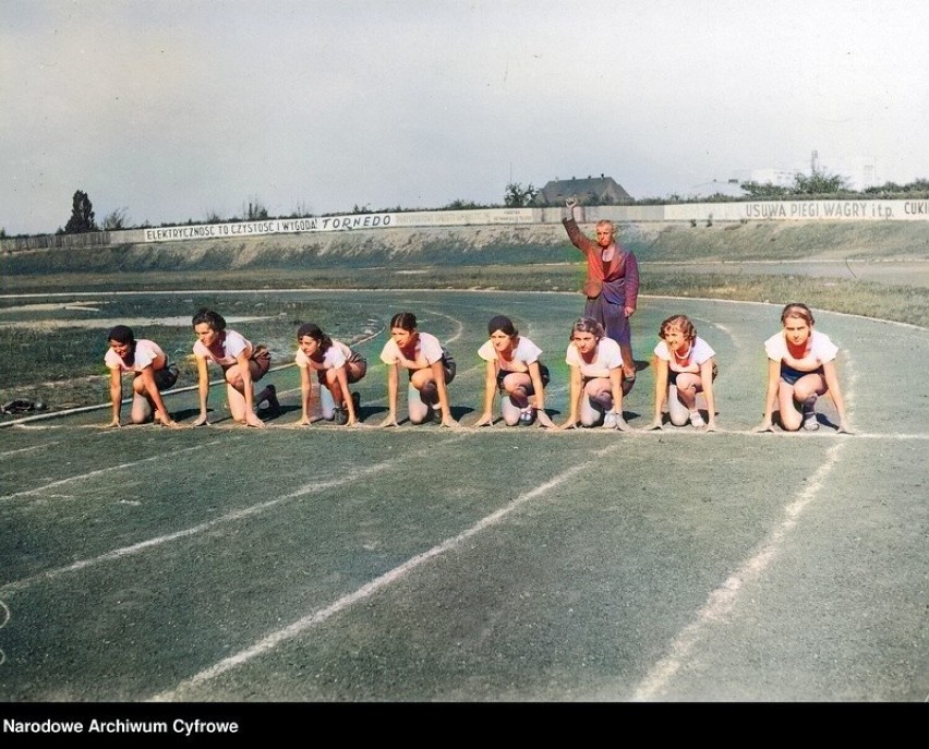 Żeńska sekcja lekkoatletyczna BKS Polonia Bydgoszcz - 1935