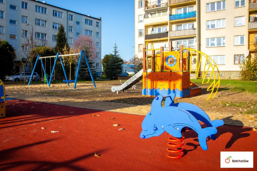 Nowy plac zabaw na os. Czapliniecka  w Bełchatowie