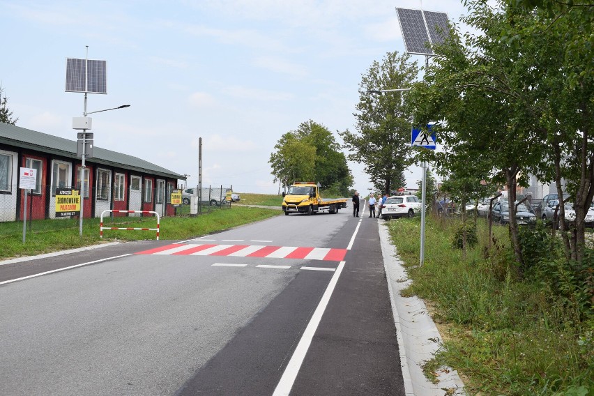 Powiat krośnieński zainwestował w budowę i przebudowę bezpiecznych przejść dla pieszych [ZDJĘCIA] 