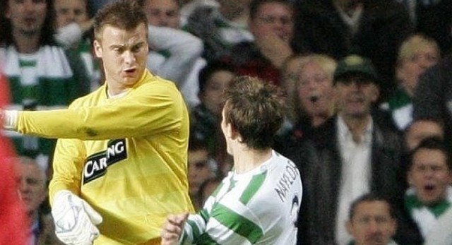 W Szkocji wspominają go do dzisiaj. Tak dobrego i zwariowanego bramkarza Celtic Glasgow nie miał chyba nigdy. Boruc w czasie meczów z Rangers regularnie prowokował gestami i słowami kibiców rywali. Nie oszczędzał też swoich kolegów z drużyny. Cios w twarz na treningu zarobił od "Borubara" Aiden McGeady, a w czasie meczu ze Spartakiem Moskwa poważnie spiął się z Lee Naylorem.

