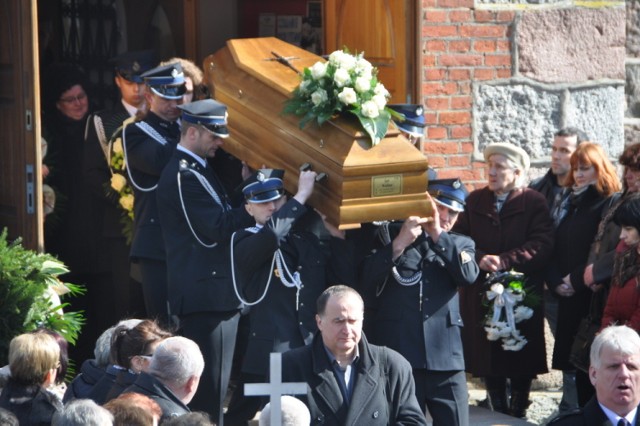 Sulęczyno - pogrzeb Jana Kulasa