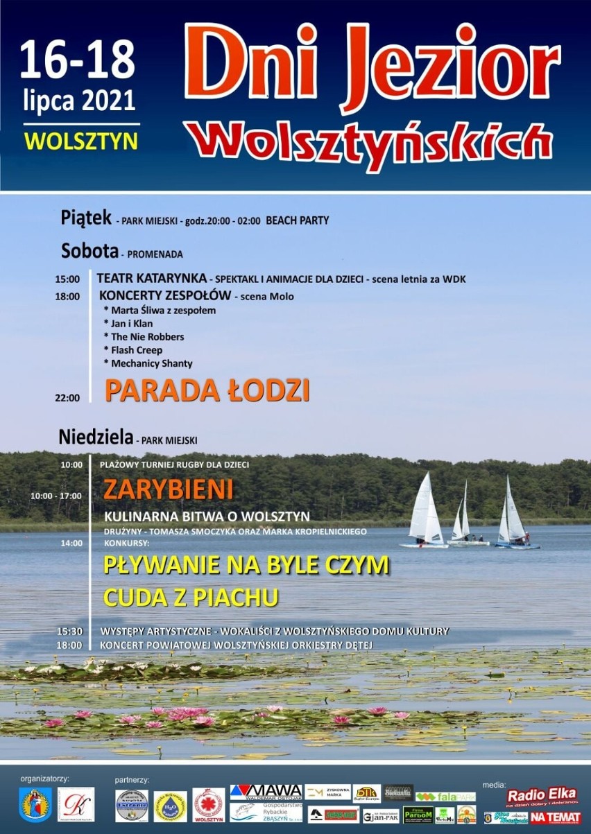 Dni Jezior Wolsztyńskich 2021. Sprawdź, jakie atrakcje zaplanowano