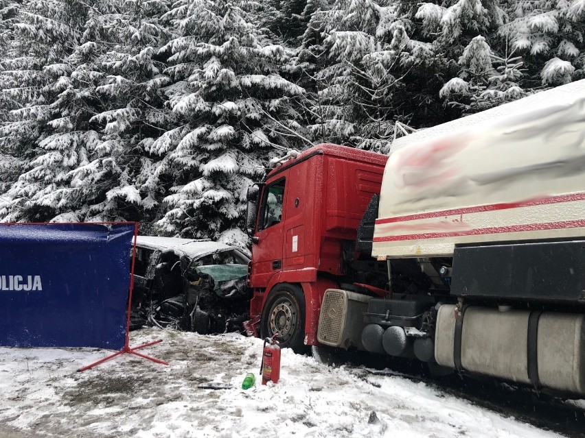 Tragiczny wypadek w Krzyżówce