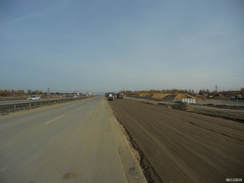 Budowa autostrady A1 Radomsko - Kamieńsk. Jak postępują...