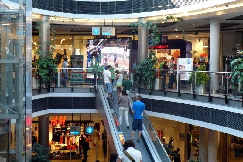 Zastal Zielona Góra w galerii handlowej Focus Mall