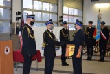 Strażacy z Wąbrzeźna otrzymali odznaczenia, awanse, dyplom oraz medale. Zobaczcie zdjęcia