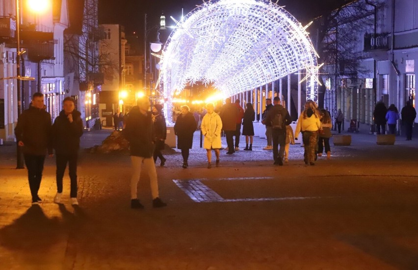 Tak wyglądał sylwester w centrum Radomia