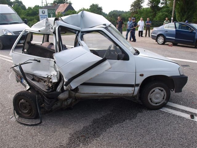 Wypadek w Górsku na trasie Bydgoszcz - Toruń. Zobacz zdjęcia