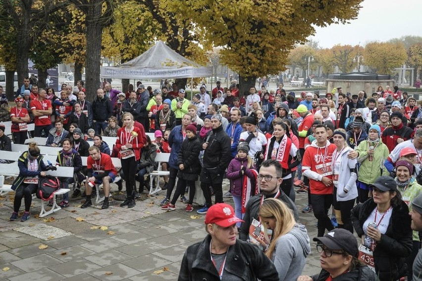 Bieg Niepodległej w Sopocie, 10.11.2018