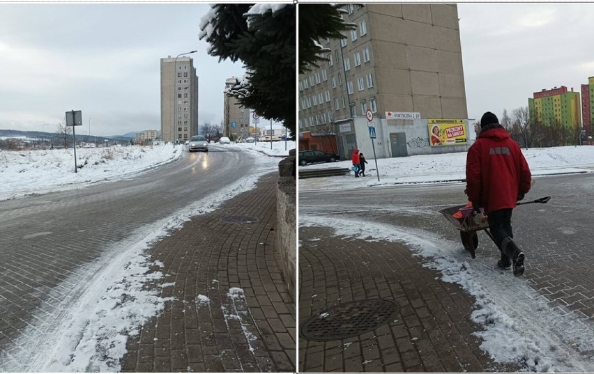 Uwaga bardzo ślisko na drogach Wałbrzycha i okolic. IMGW...