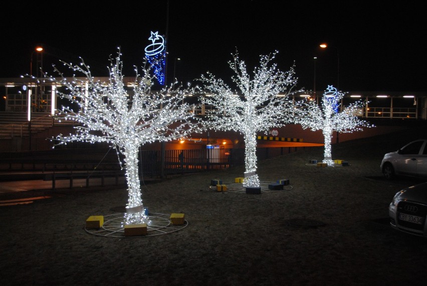 Solec Kujawski pełen świątecznej iluminacji