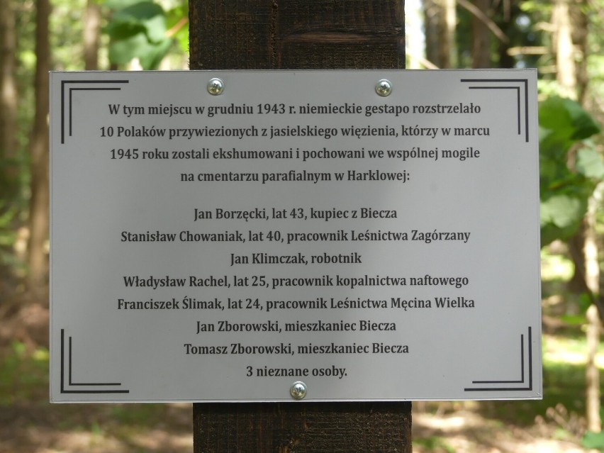 Odnowione miejsce martyrologii Polaków w Harklowej