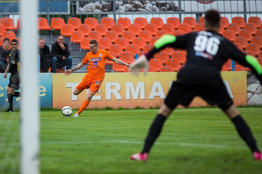 Termalica Bruk-Bet Nieciecza - Can Pack Okocimski Brzesko: Derby dla Termaliki Bruk-Betu [ZDJĘCIA]