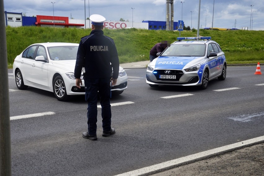 Zderzenie przy przejściu dla pieszych