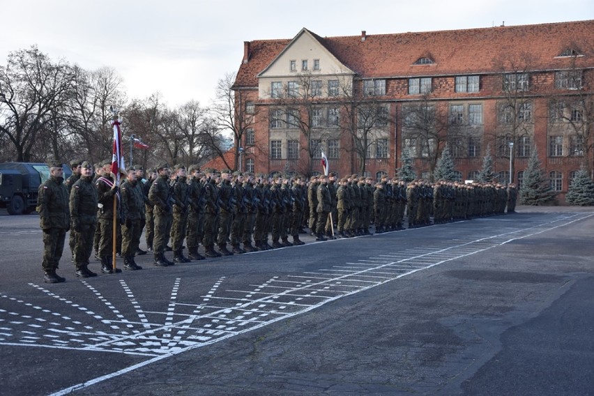 Ostatnia w tym roku przysięga wielkopolskich terytorialsów