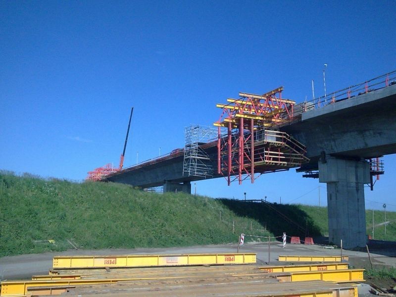 Most w Kwidzynie: Internauta kwidzyn.naszemiasto.pl odwiedził budowę mostu przez Wisłę