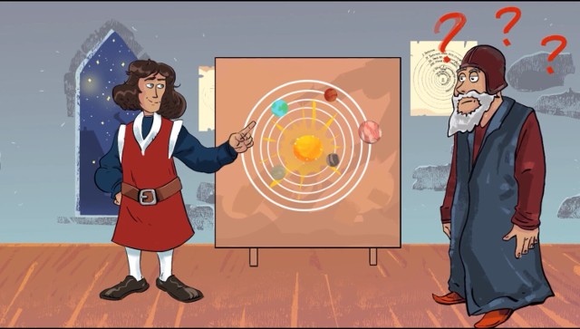 Z okazji 550. rocznicy urodzin Mikołaja Kopernika toruński Instytut Copernicanum wyprodukował animację o astronomie dla najmłodszych. To pierwszy film z cyklu o słynnych Polakach.
