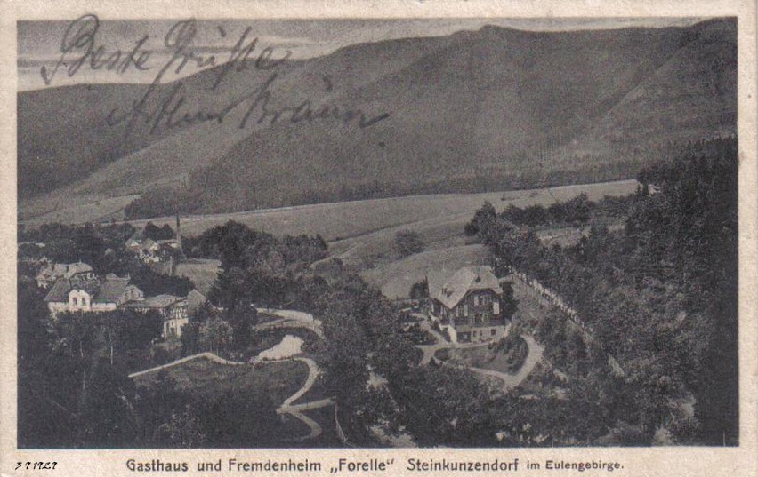 Hotel und Logierhaus zur Forelle. 1929 rok