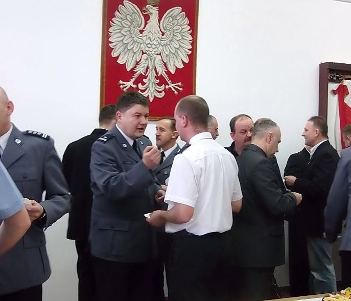 KPP Kwidzyn: Spotkanie opłatkowe w kwidzyńskiej komendzie policji