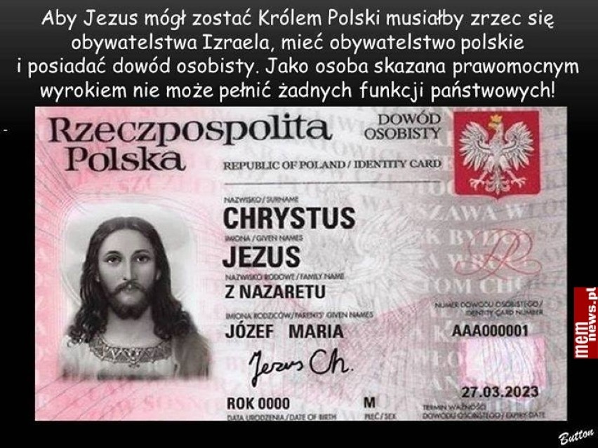 Jezus został "Królem Polski". Internauci nie mogli nie...