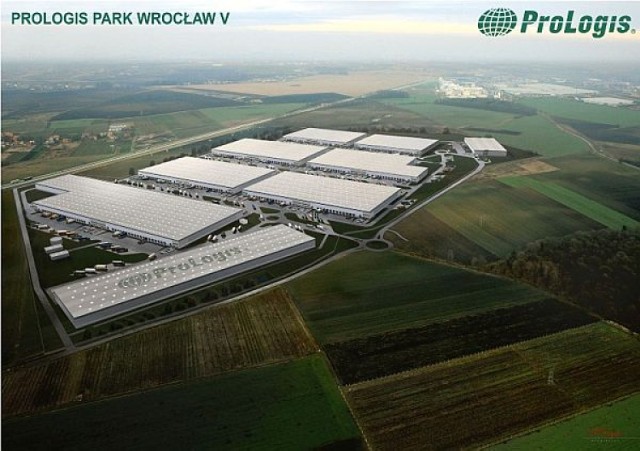 ProLogis buduje nowe magazyny pod Wrocławiem wizualizacja