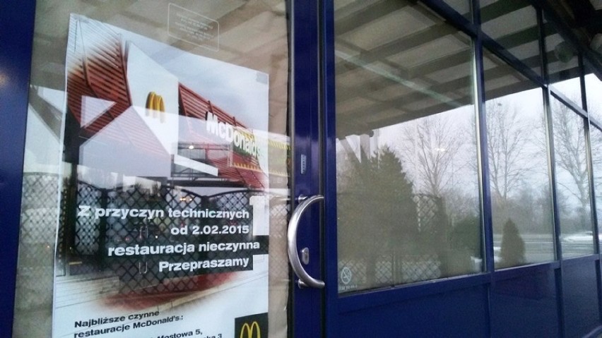 Koniec McDonald's w Czechowicach-Dziedzicach [ZDJĘCIA]