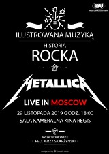 Bochnia. Koncert grupy Metalllica ze stadionu w Moskwie do obejrzenia dziś w Bochni