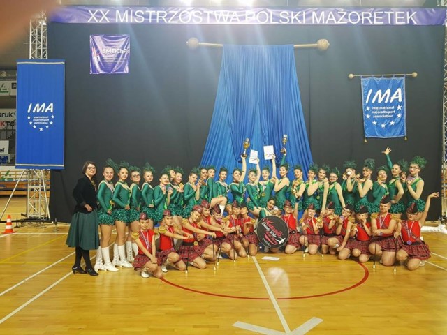 Leszczyńskie mażoretki odniosły sukces na Mistrzostwach Polski