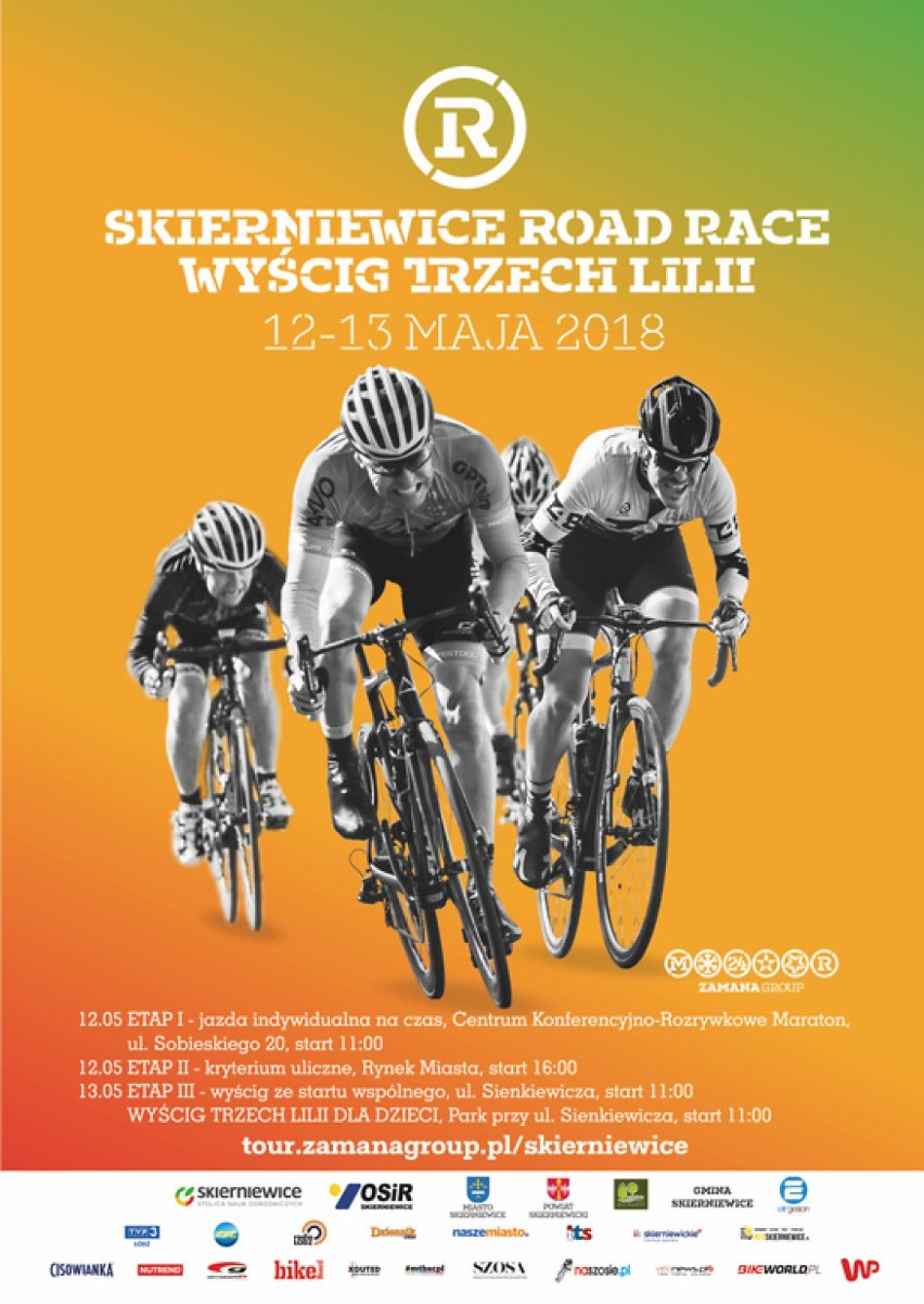 Skierniewice Road Race już w ten weekend 12-13 maja. Uwaga na utrudnienia w ruchu w mieście 