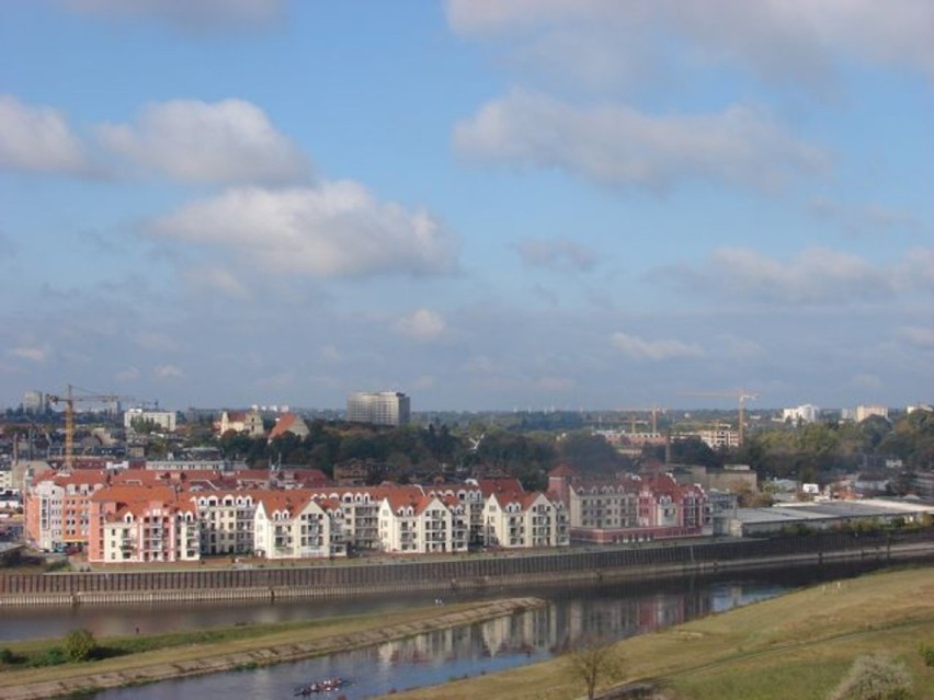 Panorama Poznania z wieży katedry