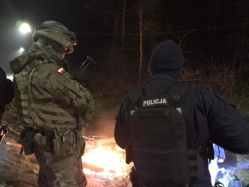 Policjanci z Krakowa walczą z przemytem ludzi na granicy