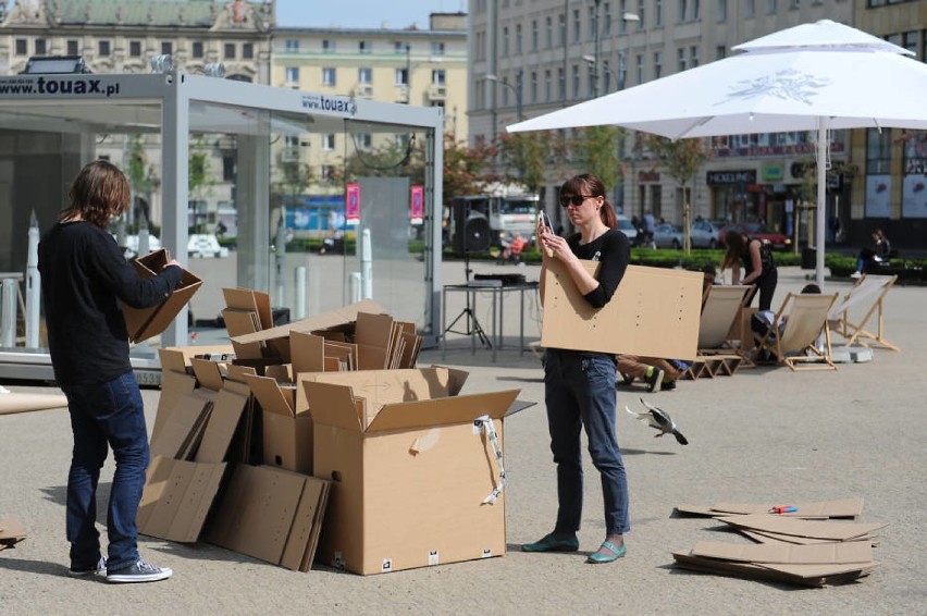 W ramach Poznań Design Days na Placu Wolności uruchomiona...