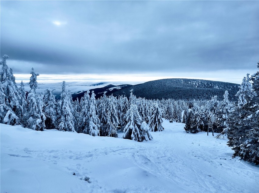 Zimowe wędrówki po górach Grzegorza Skowronka ze Zduńskiej Woli ZDJĘCIA