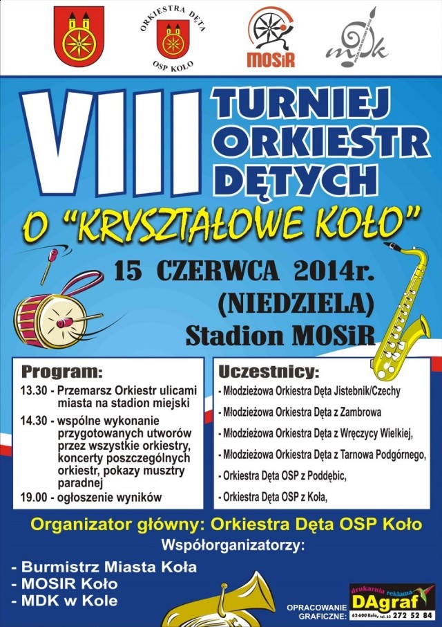 VIII Orkiestr Dętych o "Kryształowe Koło" 2014