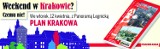 Mapa Krakowa z Panoramą Legnicką