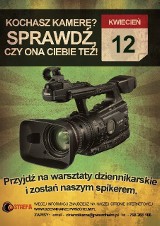 PWSZ Chełm: Warsztaty Dziennikarskie - Trening wystąpień przed kamerą