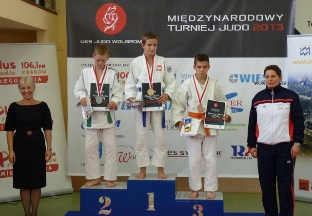 Jakub Binek na najwyższym stopniu podium w Wolbromiu