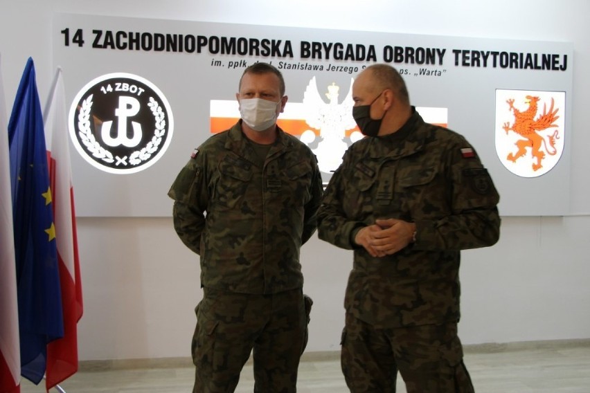 Nowy dowódca i nowi terytorialsi w 14. Zachodniopomorskiej Brygadzie Obrony Terytorialnej
