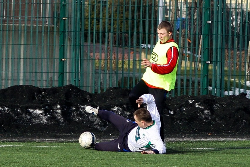 Sparingi zima 2014. Olimpia Olsztynek - Mławianka Mława 3:1 [zdjęcia]