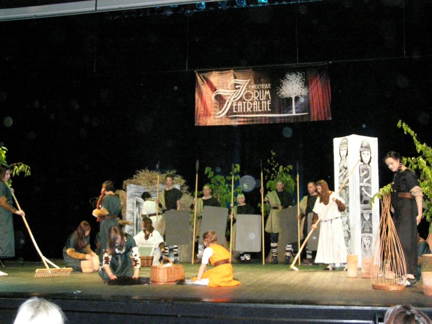 Czeremuchy na warsztatach teatralnych w Kwidzynie