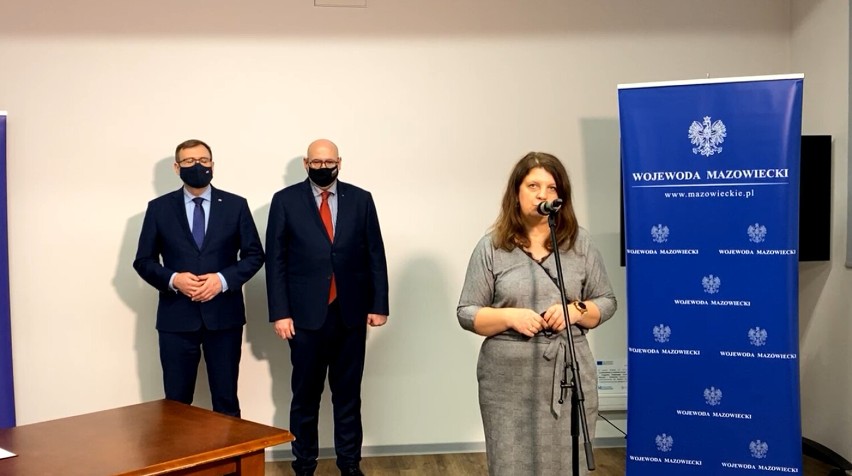 Konferencja ministra infrastruktury Andrzeja Adamczyka. Wylotówka do Warszawy zostanie zmodernizowana. Plan robót drogowych wokół Płocka