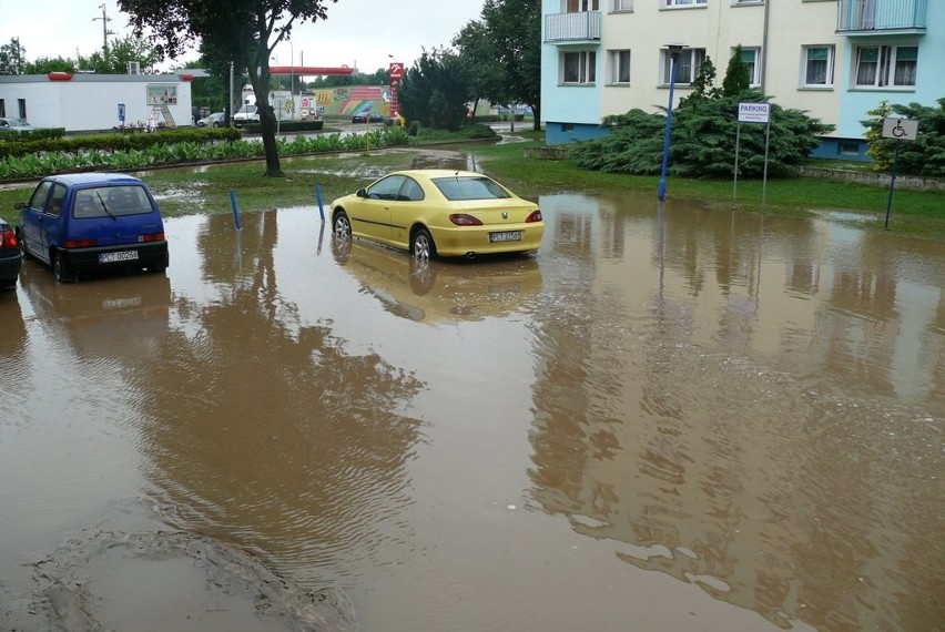 Czarnków usuwa skutki wielkich opadów