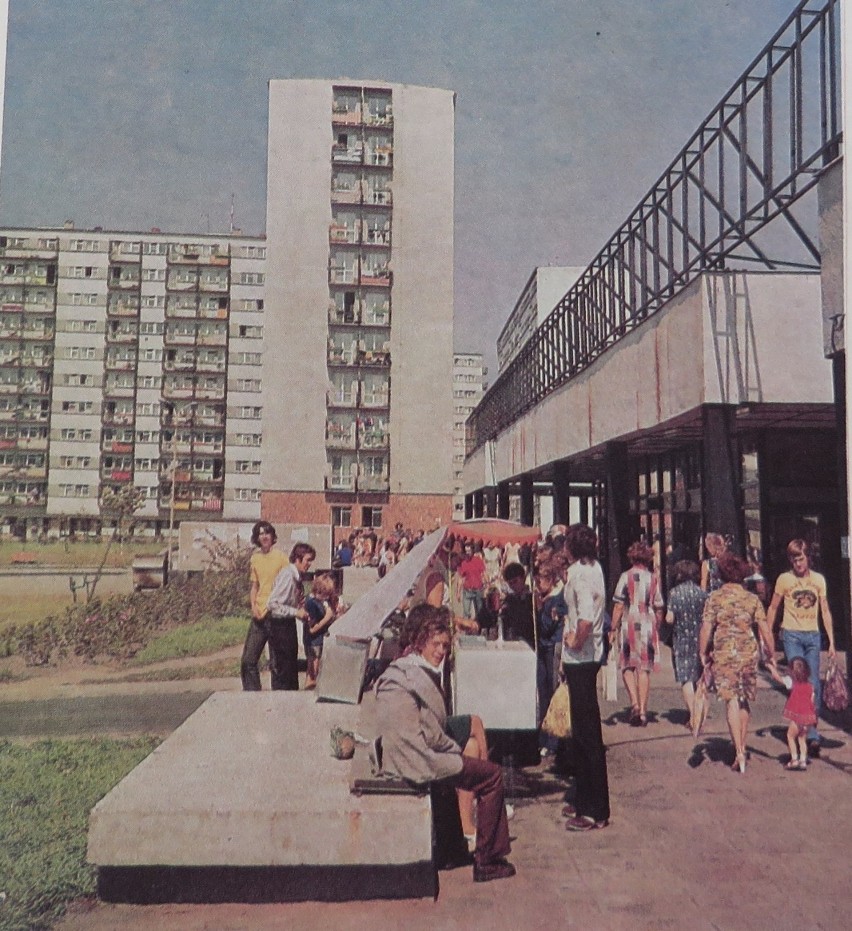 Łódź w latach 80 w czasie  karnawału Solidarności i stanu...