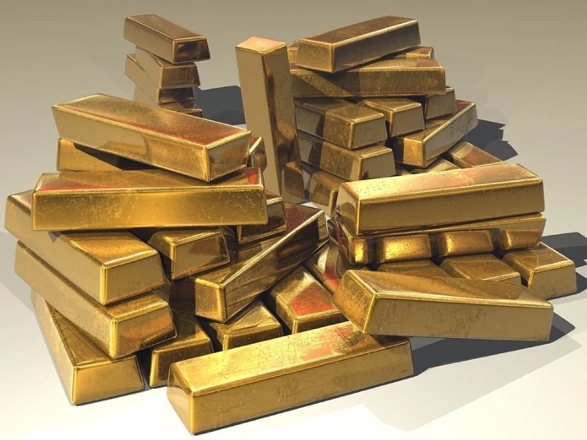 W przypadku złota aż 90% światowej produkcji znajduje...